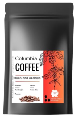genuss hoch kaffee columbia